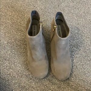 Suede booties